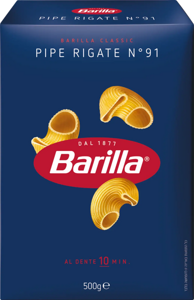 Barilla Pipe Rigate N 91 (500 g)