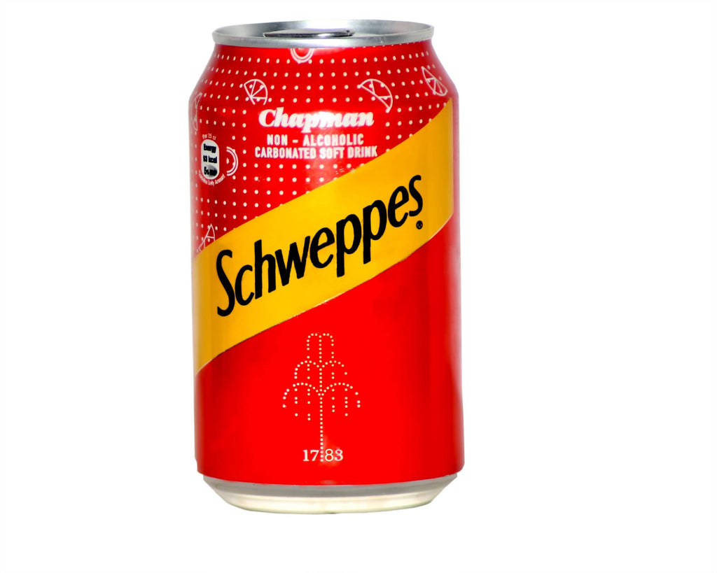 Schweppes Chapman 33CL Cans x24