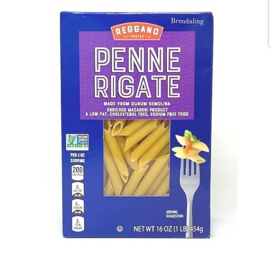 REGGANO PASTAS PENNE RIGATE 454g