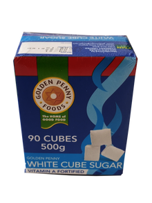 GOLDEN PENNY WHITE CUBE SUGAR 90 CUBES 500g