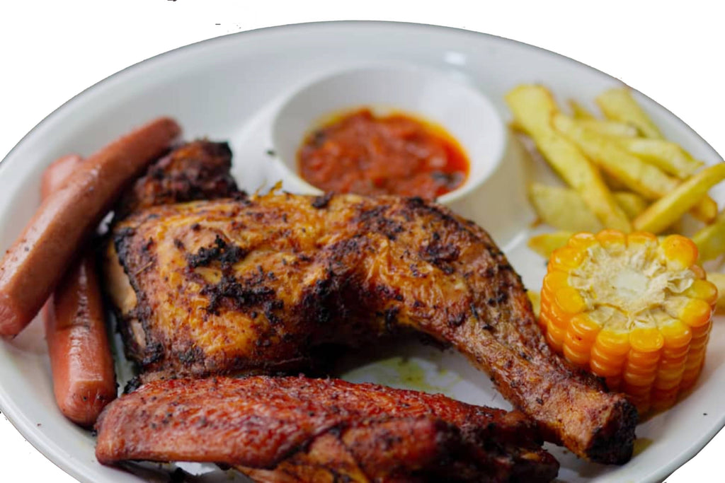 Turkey, chicken grill spicy barbecue (Joebenze grillz) whole lap
