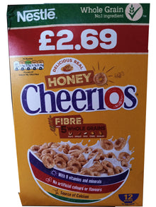 HONEY CHEERIOS FIBRE 5 WHOLEGRAINS 30G