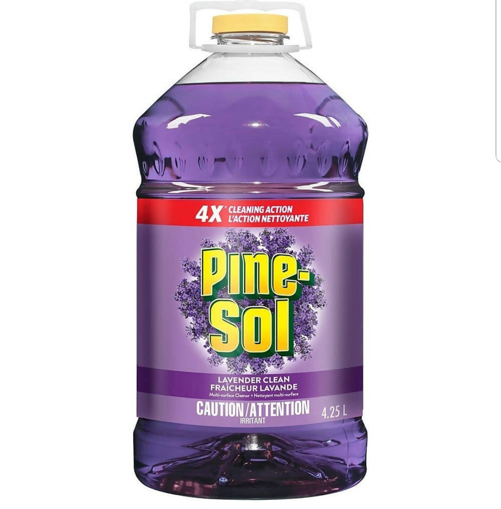 PINE SOL (LAVENDER CLEAN) IRRITANT 4.25L x3