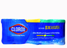 CLOROX DISINFECTANT WIPES x5