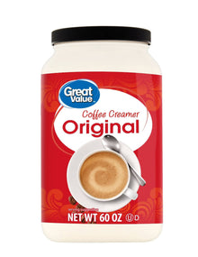 Great Value Original Coffee Creamer x4
