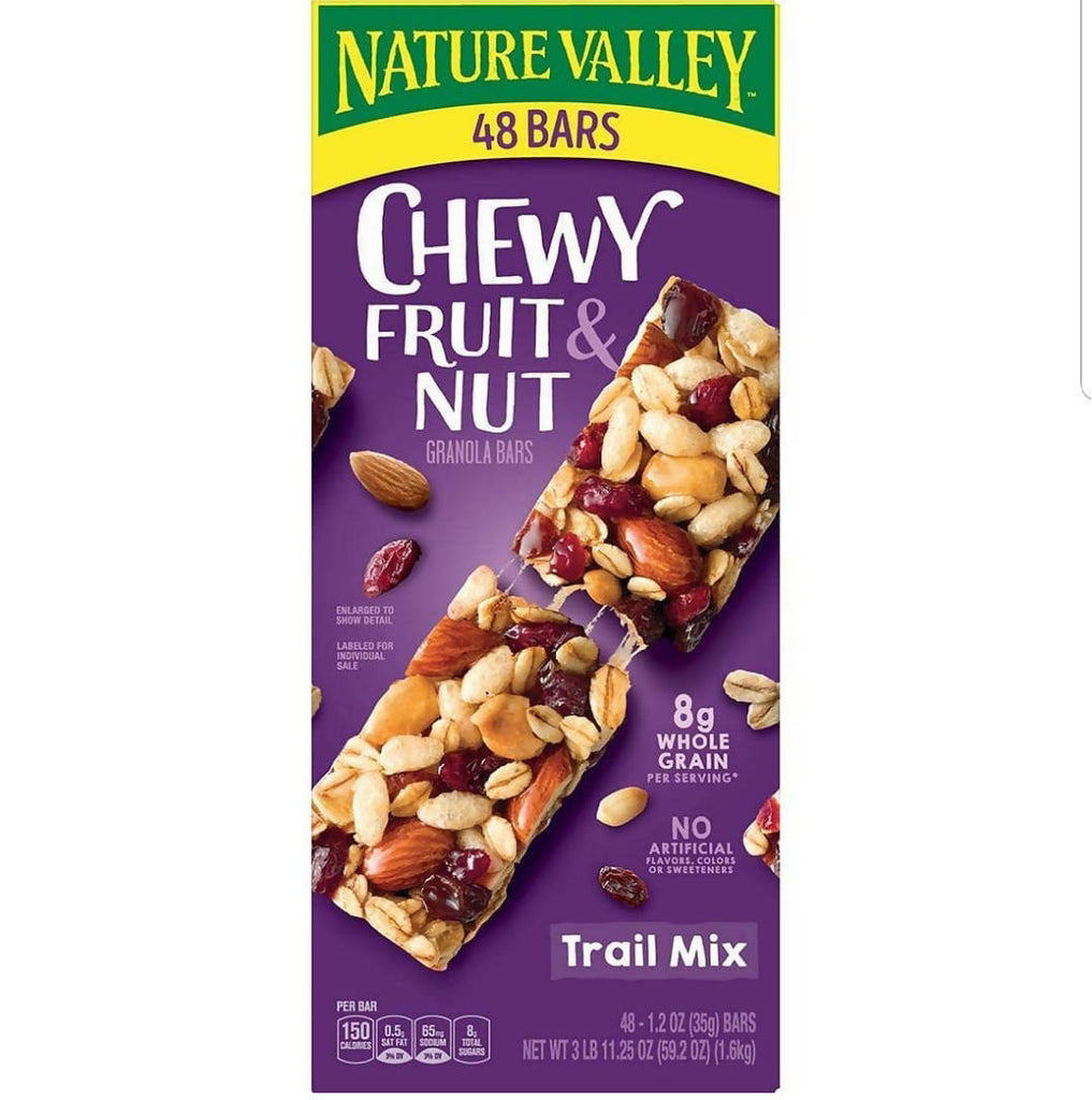 NATURE VALLEY Chewy Fruit & Nut Trail Mix 1.6kg Carton